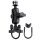 RAM Handlebar Rail Mount, Zinc Coated U-Bolt & 1" Diameter Ball with Custom GoPro® Hero Adapter