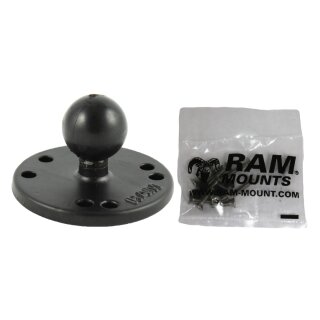 RAM Mount Basis - 6,35 cm  (mit AMPs-Lochmuster) 1-Zoll-Kugel