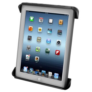 RAM Mount Halteschale Universal Tab-Tite fr Apple iPad 1/2/3/4 (mit/ohne Schutzhlle)