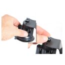 RAM Mount Doppel-Saugfussbasis mit Gelenken für gewölbte Oberflächen