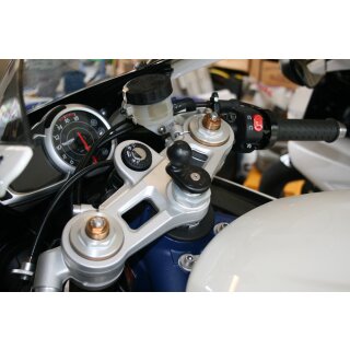 RAM Mount Motorradvorbau-Basis mit 1 Zoll Kugel