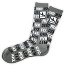 Premium Crew Socken mit Internationalen Flughafen Codes