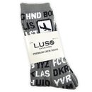 Premium Crew Socken mit Internationalen Flughafen Codes