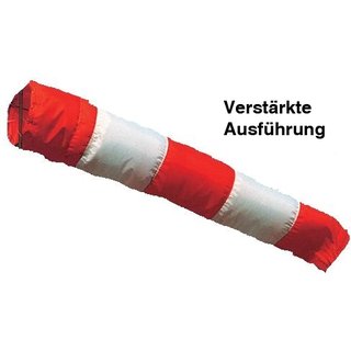 Windsack Hlle rot-weiss 60 cm Durchmesser verstrkte Version