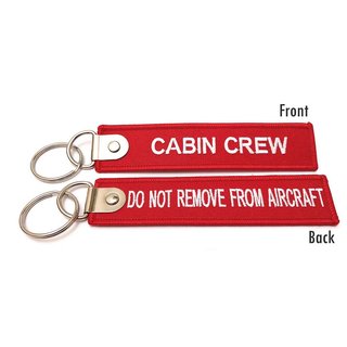 Schlsselanhnger Cabin Crew | Do Not Remove From Aircraft