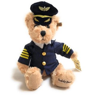 Airline Pilot Stuffed Bear