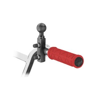 RAM Mount Motorrad Kombi-Basis - Lenker / Bremse oder Kupplung, 1 Zoll Kugel