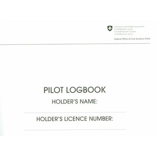 Pilot Logbook CH FOCA/BAZL