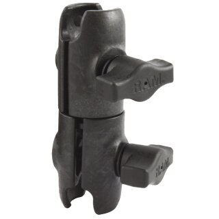 RAM Composite Double Socket Swivel Arm for 1" Ball Bases