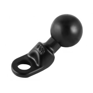 RAM Motorcycle Base with 9mm Hole and 1 Ball
