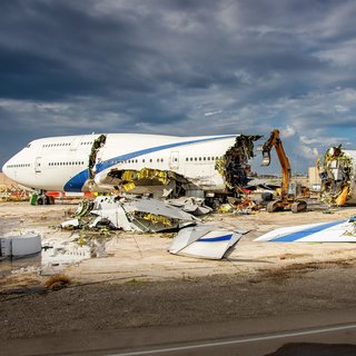 El Al Boeing 747 - 4X-ELA (Grau)