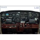Cockpit Poster Piper Warrior PA28