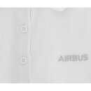 Airbus Polo Shirt weiss aus Bio-Baumwolle