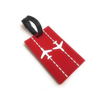 Luggage Tag Runway 2d soft pvc