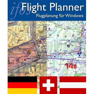 Flight Planner / Sky-Map - Trip-Kit Deutschland, sterreich, Schweiz (ICAO-Karten u. AIP)