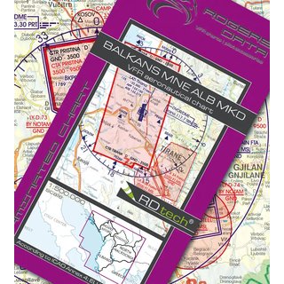 Balkans VFR ICAO Chart Rogers Data