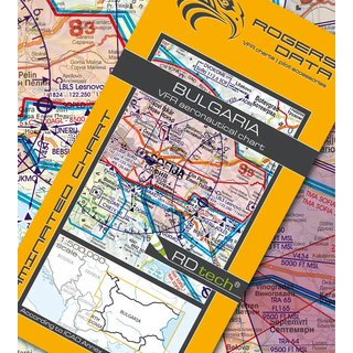 Bulgaria VFR ICAO Chart Rogers Data