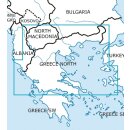 Griechenland Nord VFR Karte Rogers Data