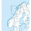 Norwegen Zentrum Nord VFR Karte Rogers Data