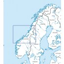Norwegen Zentrum Süd VFR Karte Rogers Data