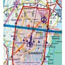 Norwegen Zentrum Süd VFR Karte Rogers Data