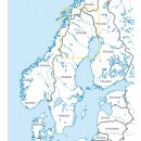 Sweden North VFR ICAO Chart Rogers Data