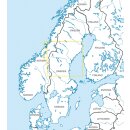 Schweden Zentrum Nord VFR Karte Rogers Data