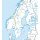 Schweden Zentrum Nord VFR Karte Rogers Data