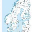 Sweden South VFR ICAO Chart Rogers Data