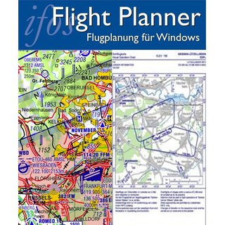 Flight Planner / Sky-Map - Trip-Kit Germany (ICAO Charts and AIP)