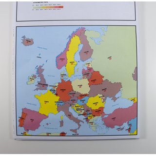 Europe Wall Chart, 7th Edition