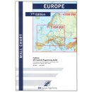 Europe Wall Chart, 7th Edition plano