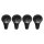 RAM Mount X-Grip Rubber Cap 4-Pack Replacement
