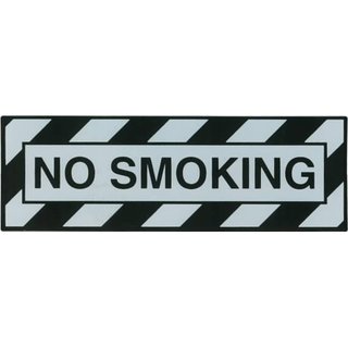 No Smoking Placard, Sticker