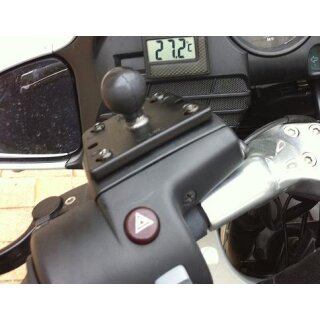 RAM Mount Motorradbasis fr Brems-/Kupplungsbehlter, zentrierte 1-Zoll Kugel