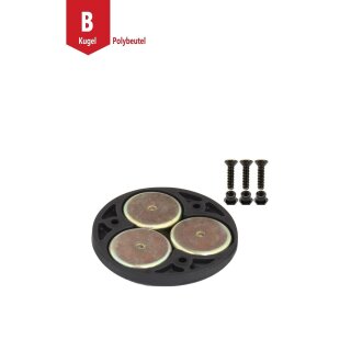 RAM Triple Magnetic Base Adapter