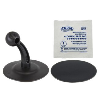 RAM Lil Buddy Adhesive Dash Base with RAM Snap-Link Ball