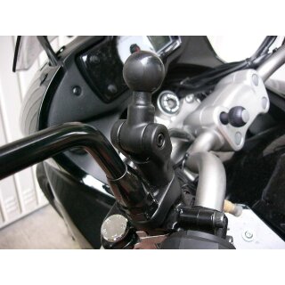 RAM Mount Basis mit B-Kugel (1 Zoll) fr Motorrad-Spiegel