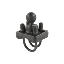 RAM Mount Doppel-Klemmschelle mit B-Kugel (1 Zoll),...