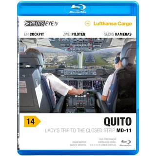 Pilotseye.tv 14 Quito (UIO), MD-11 F (Lufthansa Cargo) Blu-ray