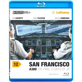 Pilotseye.tv 12 San Francisco, Airbus A380 (Lufthansa) Blu-ray