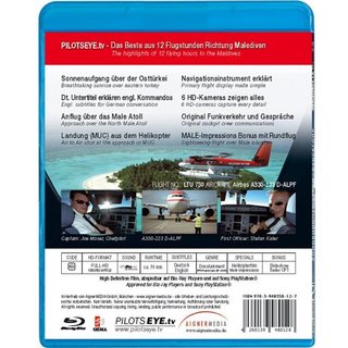 Pilotseye.tv 02 Malediven, Airbus A330 (LTU) Blu-ray