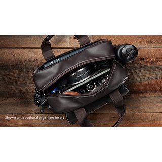 Lightspeed Markham - Pilotenledertasche, dunkelbraun