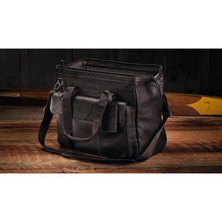 Lightspeed Gann - Pilotenledertasche, dunkelbraun