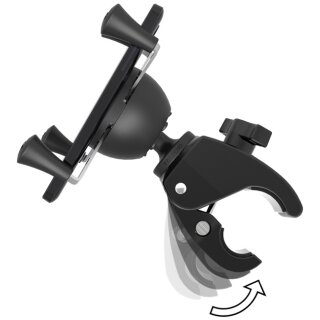 RAM Mount Tough-Claw mit universal X-Grip Halteklammer fr Smartphones
