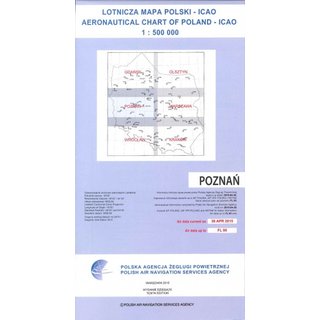 Polen Poznan ICAO Karte VFR