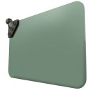 RAM Dark Green Sun Visor with 1” Ball: 50% Tint