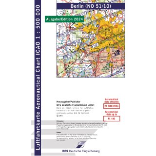 Germany Berlin ICAO Chart motorised flight