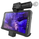 RAM Locking Powered Vehicle Cradle with Keyed Lock for the Samsung Galaxy Tab Active 8.0