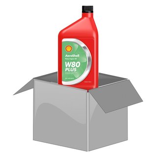 AeroShell Oil W80PLUS (1 Quart Flasche)